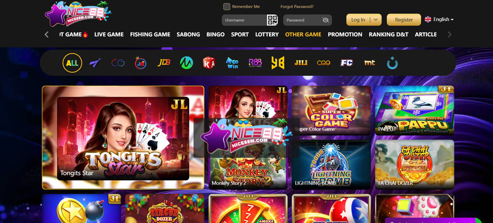 Payment Methods Available at Nice88 Casino
